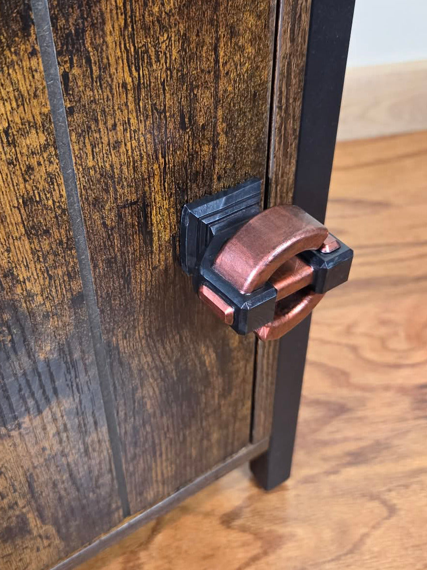 Formed Copper Industrial Cabinet Knob