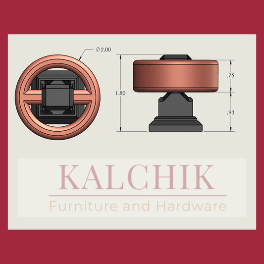 Boiler Valve Industrial Cabinet Knob