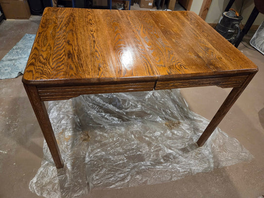 The Grandparents' Basement Table — A Century of Memories Restored