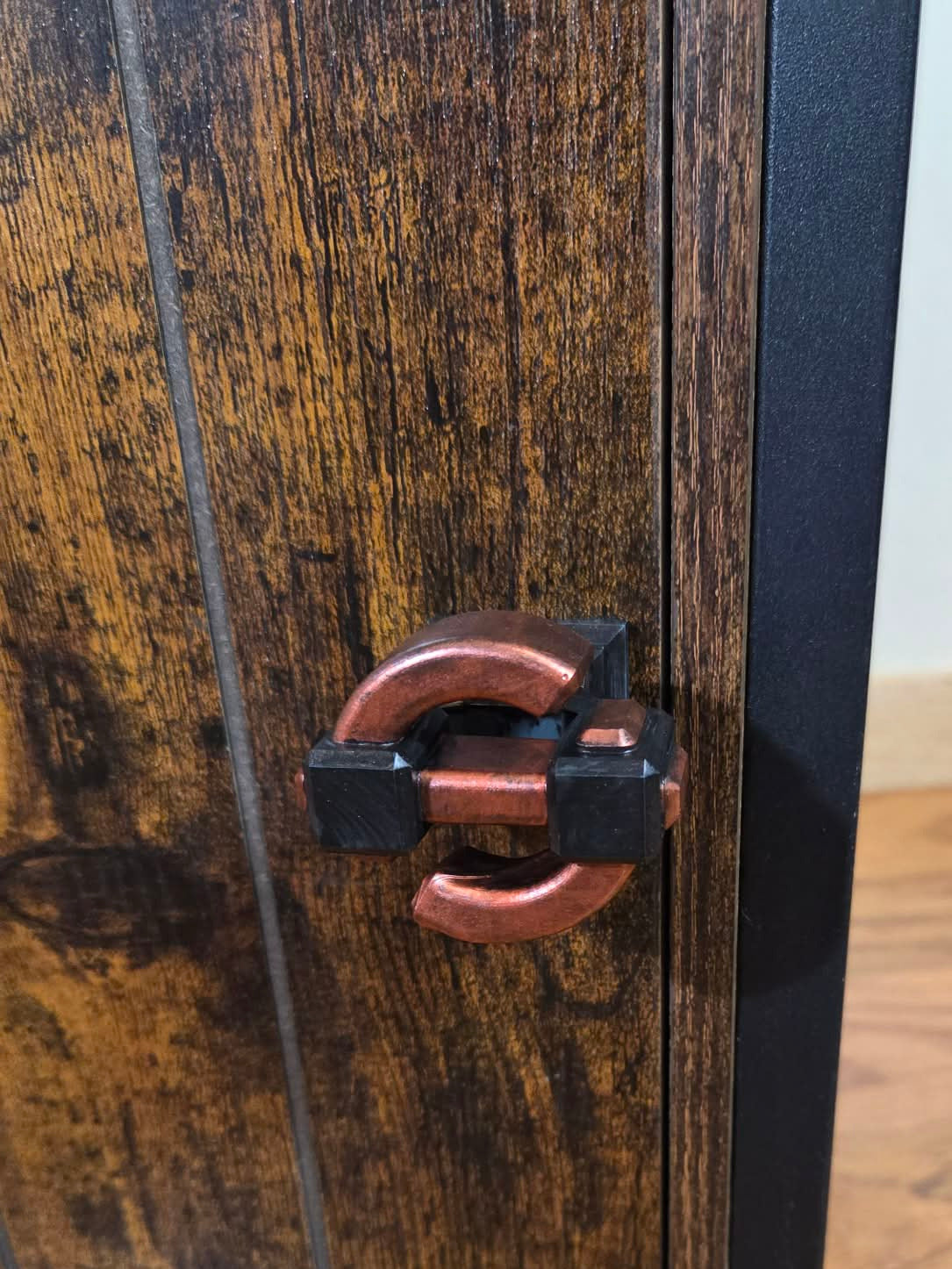 Formed Copper Industrial Cabinet Knob