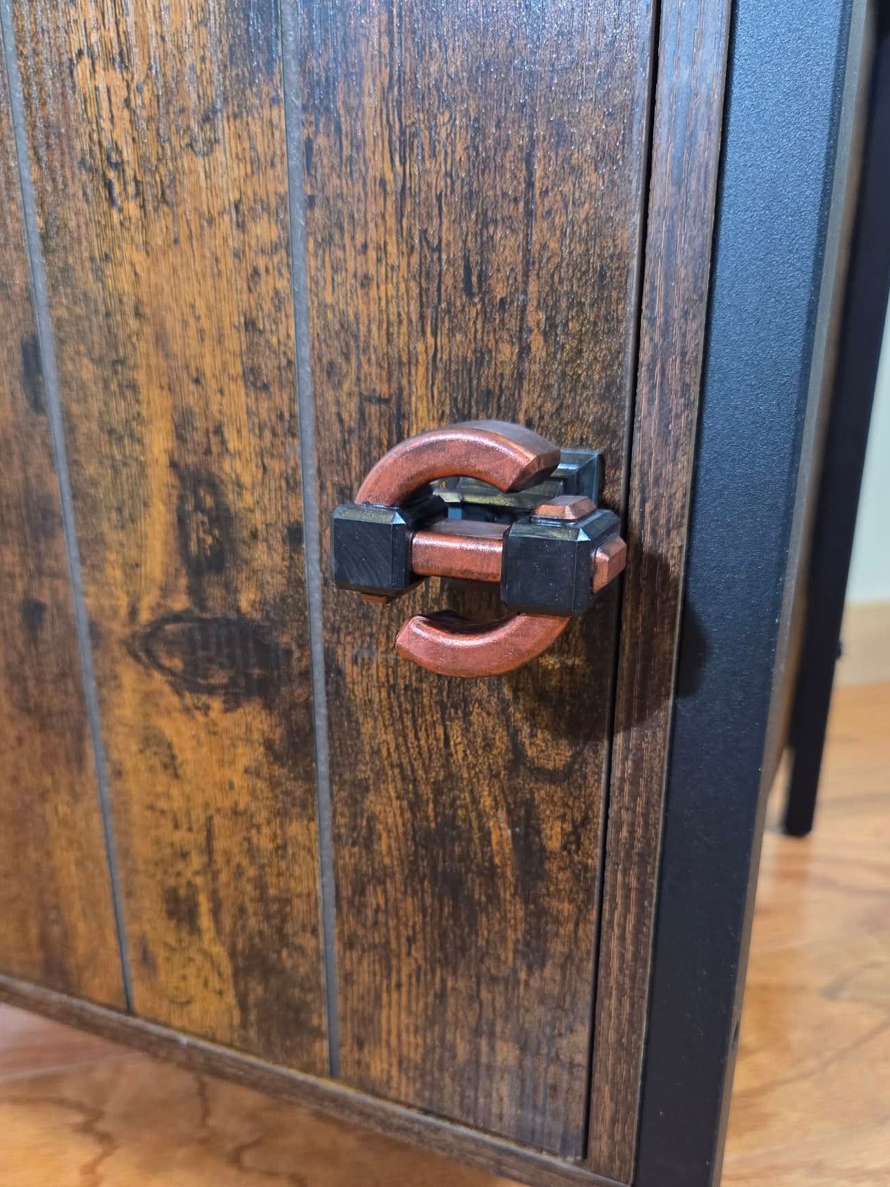 Formed Copper Industrial Cabinet Knob